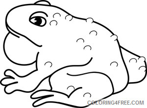 Toad Coloring Pages toad toad clip Printable Coloring4free
