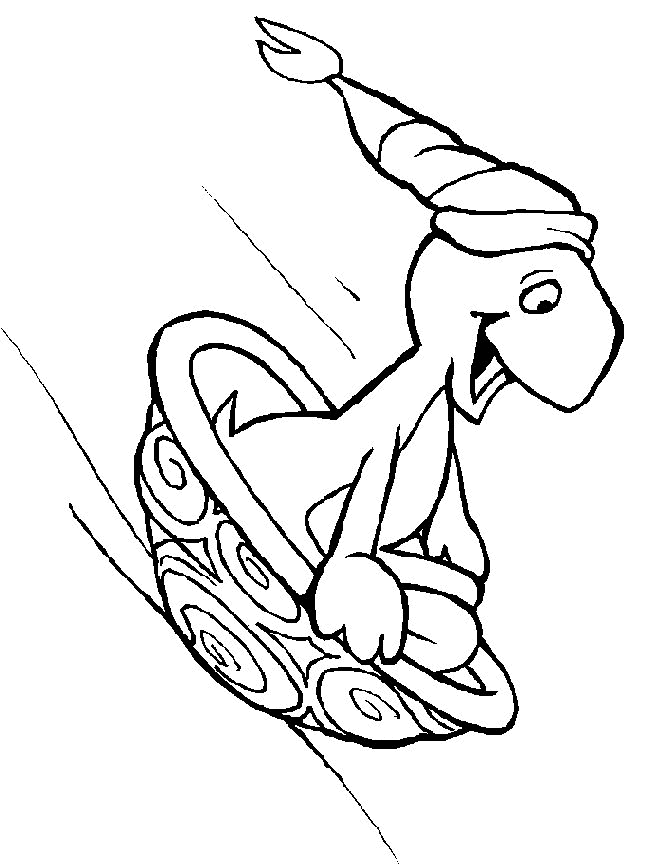 Tortoise Coloring Pages tortoise animal 19 Printable Coloring4free