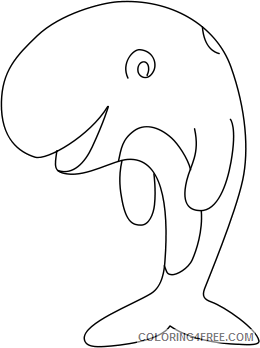 Whale Outline Coloring Pages share friendly whale outline clipart Printable Coloring4free