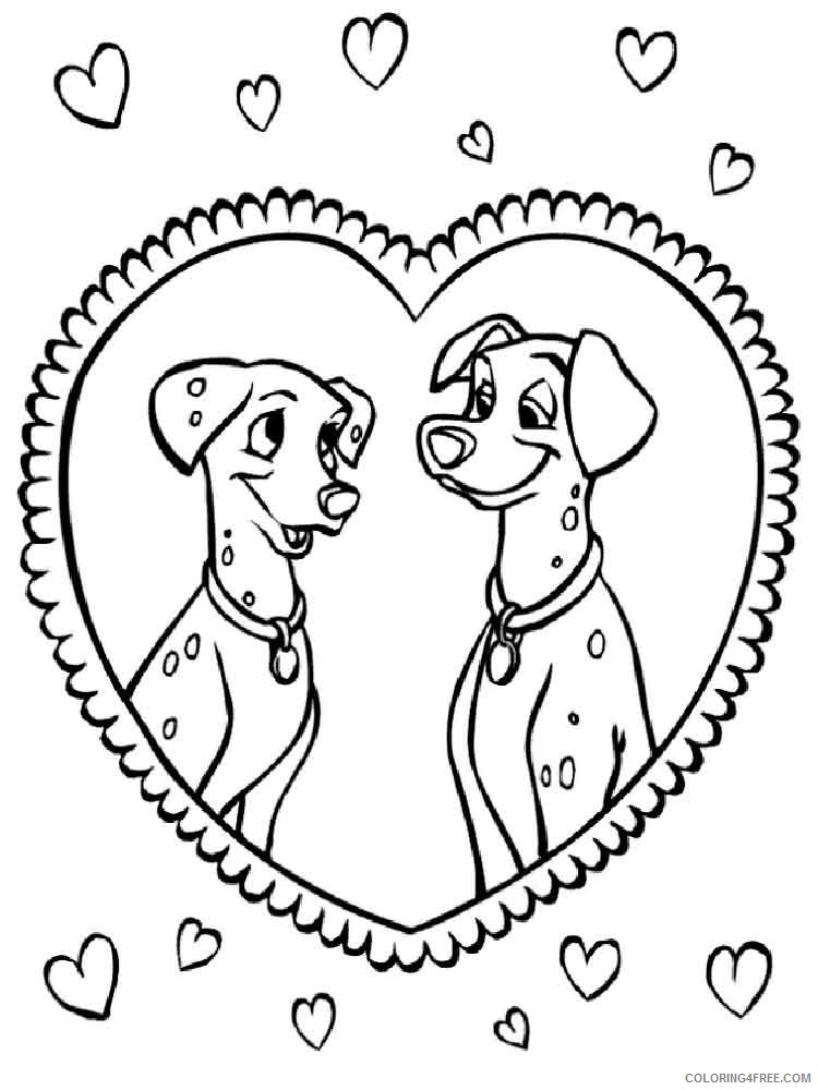 101 Dalmatians Coloring Pages Cartoons 101 Dalmatians 1 Printable 2020 07 Coloring4free