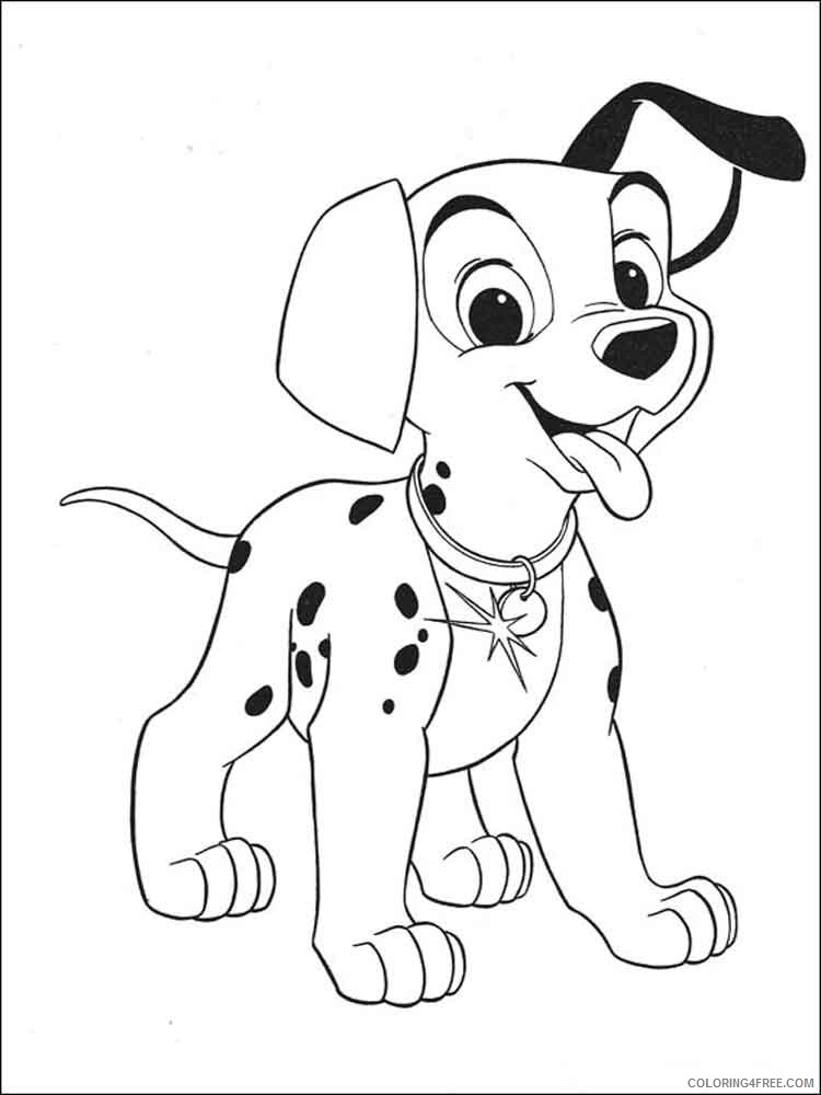 101 Dalmatians Coloring Pages Cartoons 101 Dalmatians 10 Printable 2020 08 Coloring4free