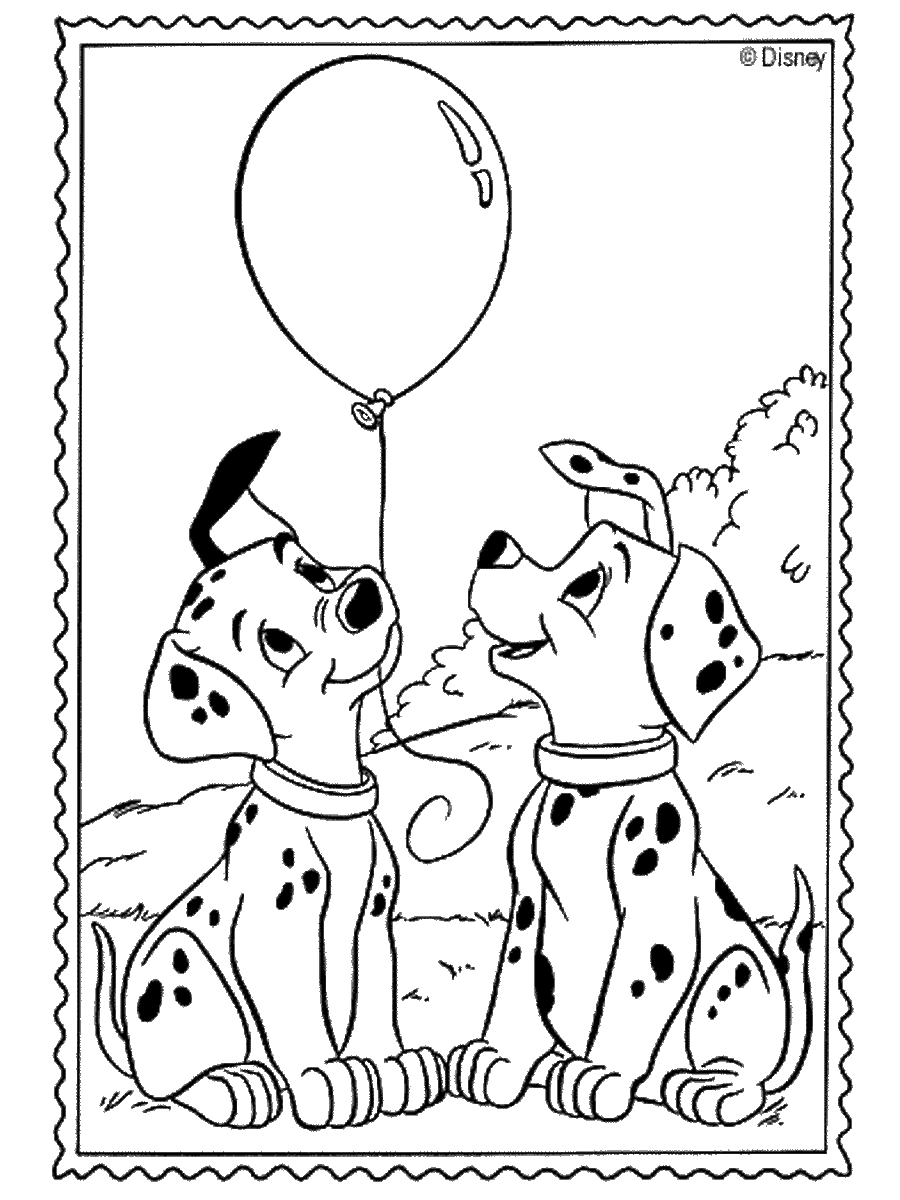 101 Dalmatians Coloring Pages Cartoons dalmatic18 Printable 2020 72 Coloring4free