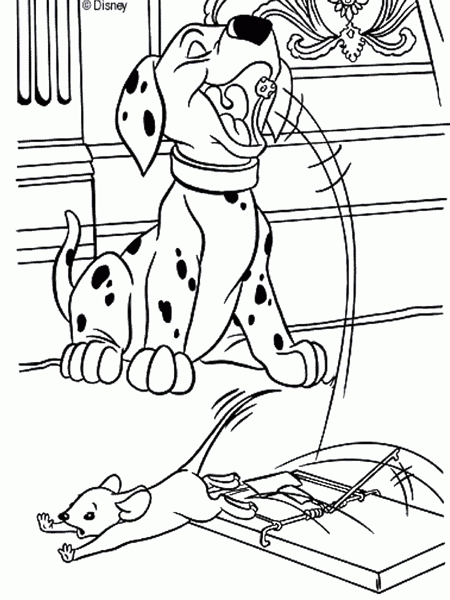 101 Dalmatians Coloring Pages Cartoons dalmatic51 Printable 2020 77 Coloring4free
