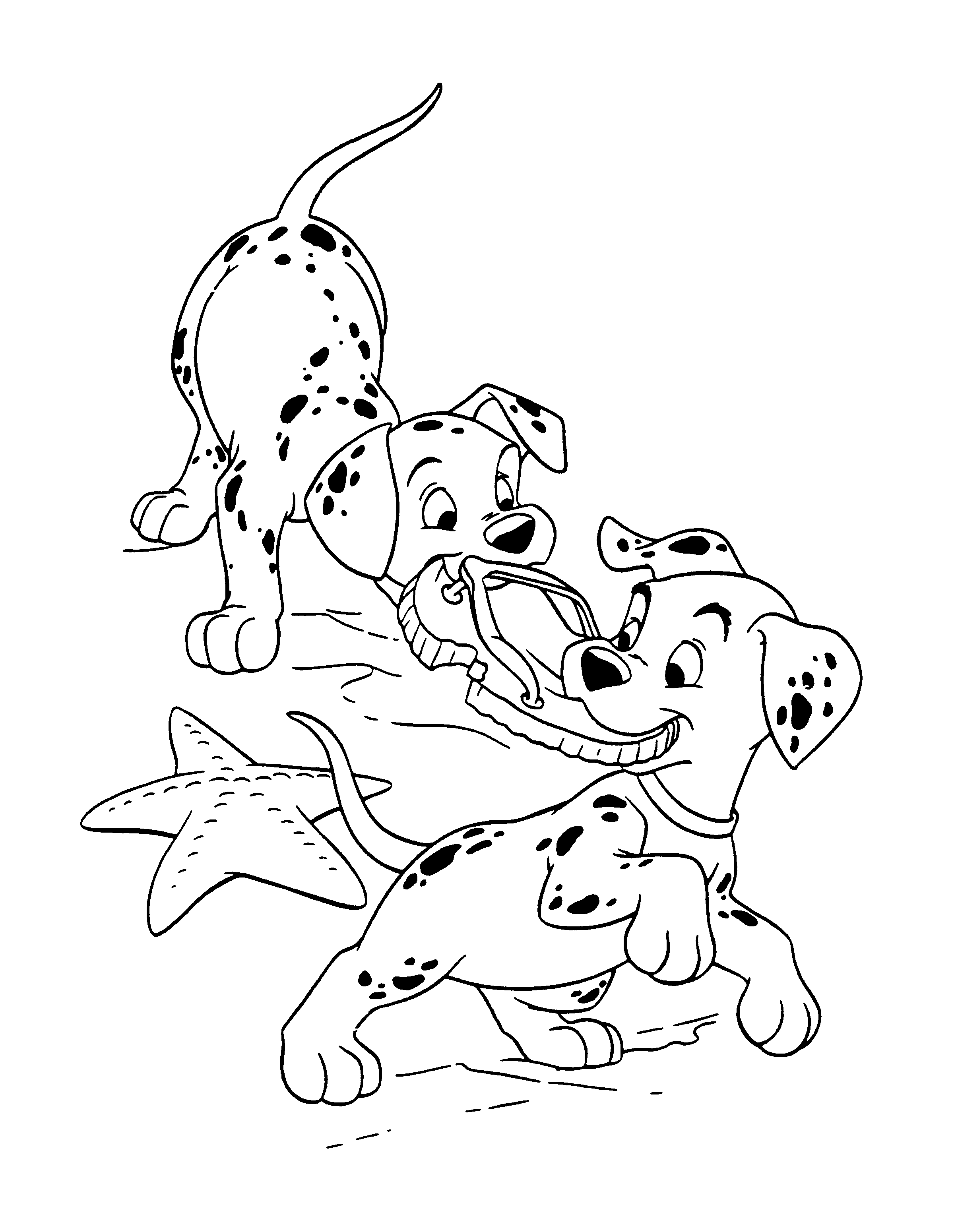 102 Dalmatians Coloring Pages Cartoons 102 dalmatians 64 Printable 2020 0101 Coloring4free