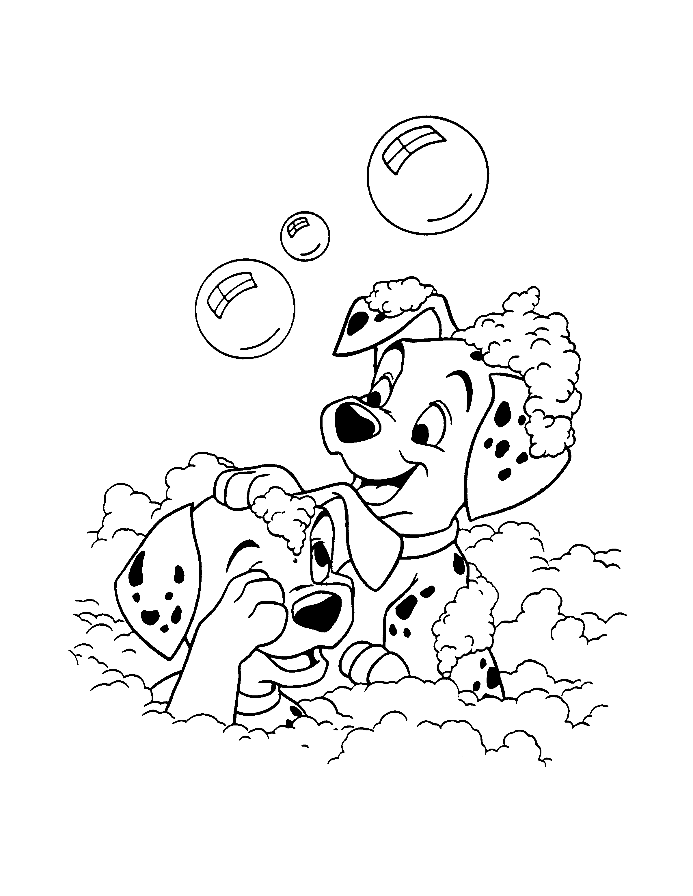 102 Dalmatians Coloring Pages Cartoons 102 dalmatiner DXefW Printable 2020 0142 Coloring4free