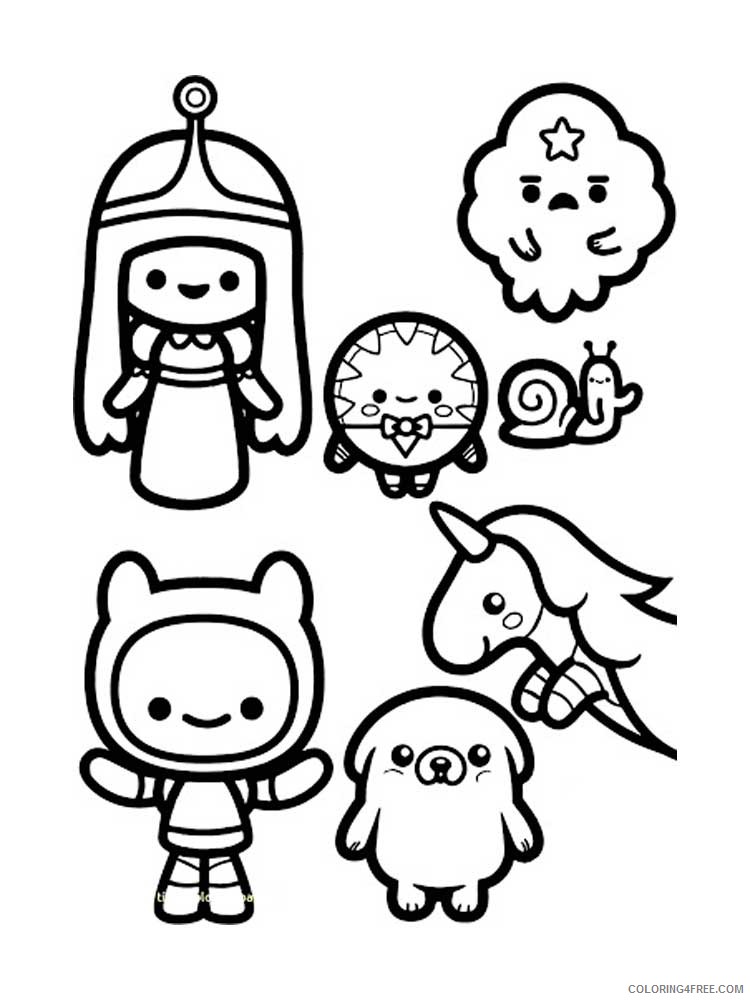 Adventure Time Coloring Pages Cartoons Adventure Time_Finn_and_Jake 14 Printable 2020 0232 Coloring4free