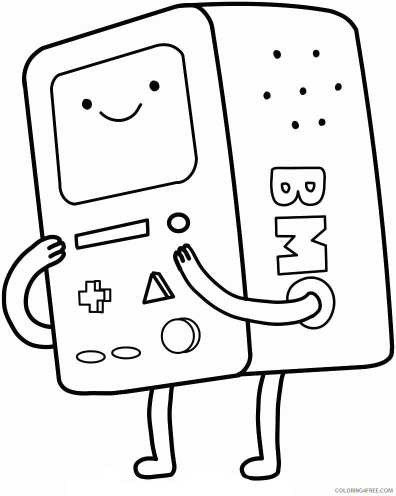 Adventure Time Coloring Pages Cartoons Aventure Time Cartoon Printable 2020 0265 Coloring4free