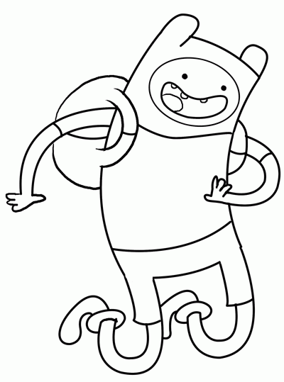 Adventure Time Coloring Pages Cartoons Printable Adventure Time Printable 2020 0272 Coloring4free