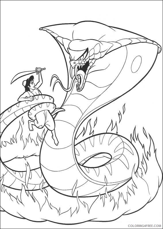 Aladdin Coloring Pages Cartoons 1533350349_aladdin fighting jafar a4 Printable 2020 0280 Coloring4free