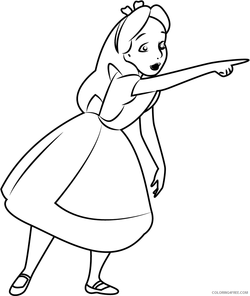 Alice in Wonderland Coloring Pages Cartoons 1532488680_princess alice a4 Printable 2020 0336 Coloring4free