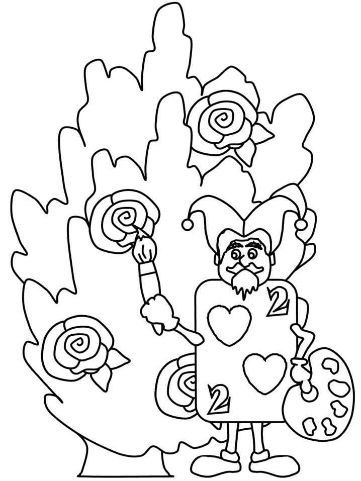 Alice in Wonderland Coloring Pages Cartoons alice11 Printable 2020 0377 Coloring4free