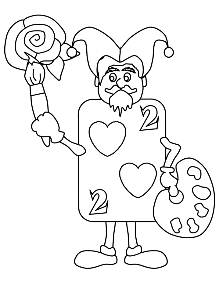 Alice in Wonderland Coloring Pages Cartoons alice12 Printable 2020 0378 Coloring4free