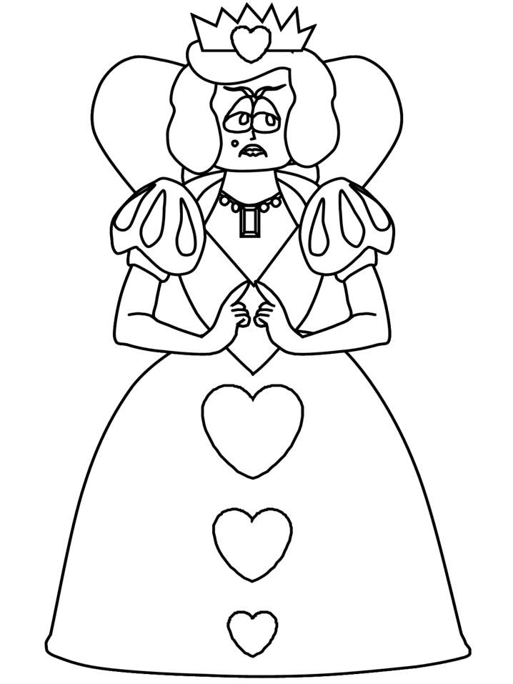 Alice in Wonderland Coloring Pages Cartoons alice15 Printable 2020 0381 Coloring4free