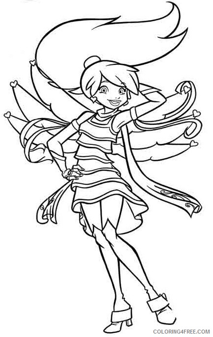 Angels Friends Coloring Pages Cartoons angels friends 3 Printable 2020 0460 Coloring4free