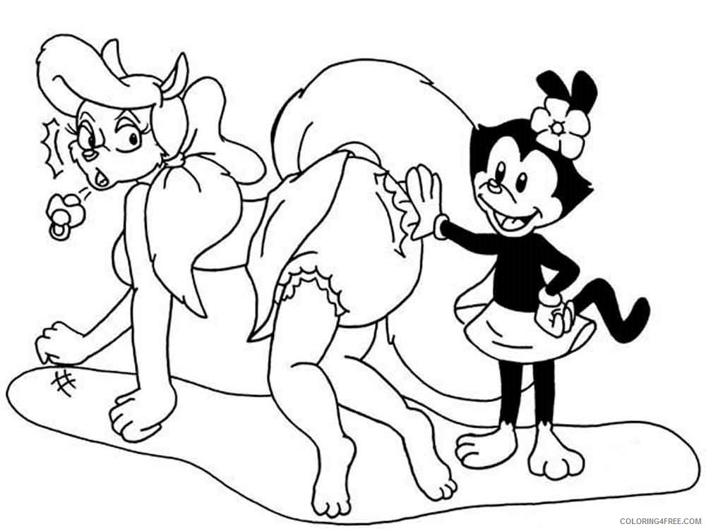 Animaniacs Coloring Pages Cartoons Animaniacs 12 Printable 2020 0488 Coloring4free