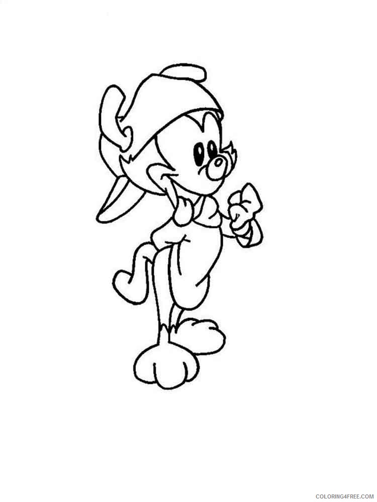 Animaniacs Coloring Pages Cartoons Animaniacs 13 Printable 2020 0489 Coloring4free