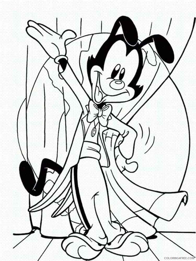 Animaniacs Coloring Pages Cartoons Animaniacs 15 Printable 2020 0490 Coloring4free