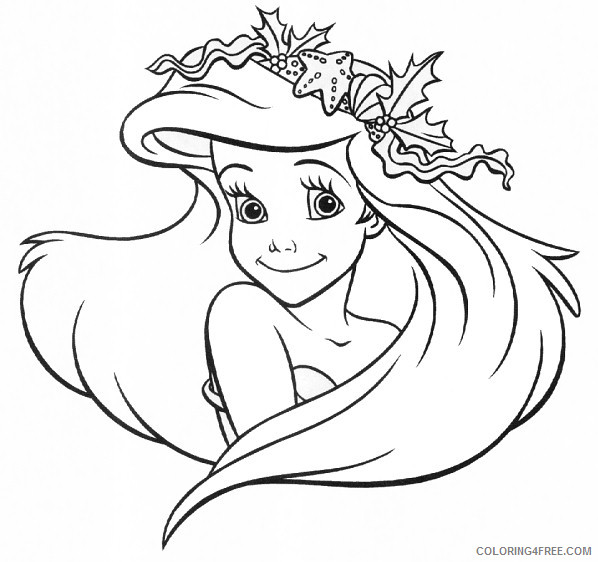 Ariel the Little Mermaid Coloring Pages Cartoons Ariel Images Printable 2020 0554 Coloring4free