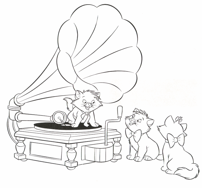 Aristocats Coloring Pages Cartoons Aristocats Printable 2020 0612 Coloring4free