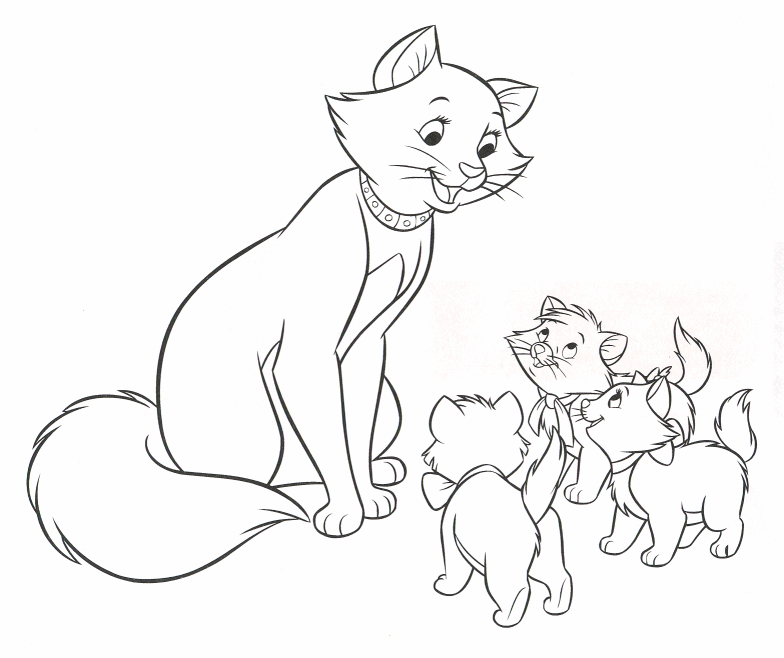 Aristocats Coloring Pages Cartoons Aristocats Printable 2020 0613 Coloring4free