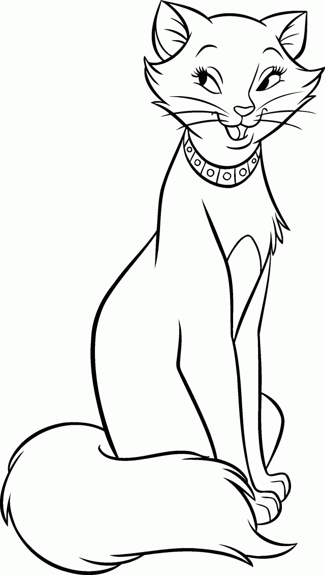 Aristocats Coloring Pages Cartoons Print Aristocats Printable 2020 0646 Coloring4free