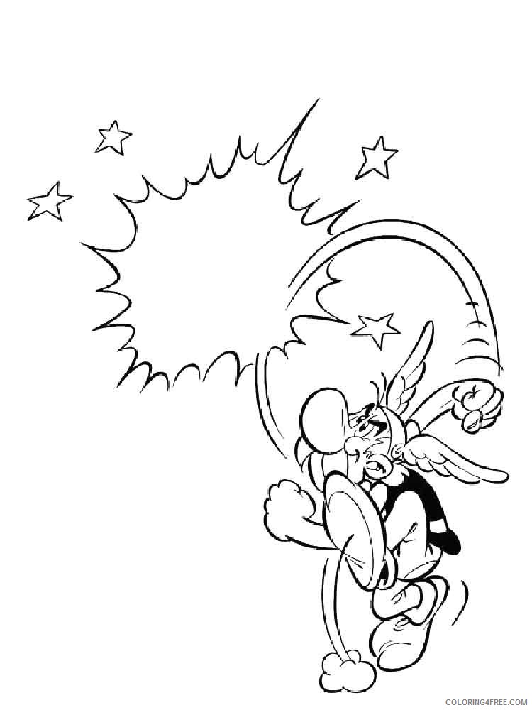 Asterix and Obelix Coloring Pages Cartoons Asterix and Obelix 1 Printable 2020 0667 Coloring4free