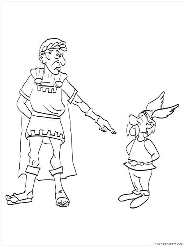 Asterix and Obelix Coloring Pages Cartoons Asterix and Obelix 17 Printable 2020 0671 Coloring4free