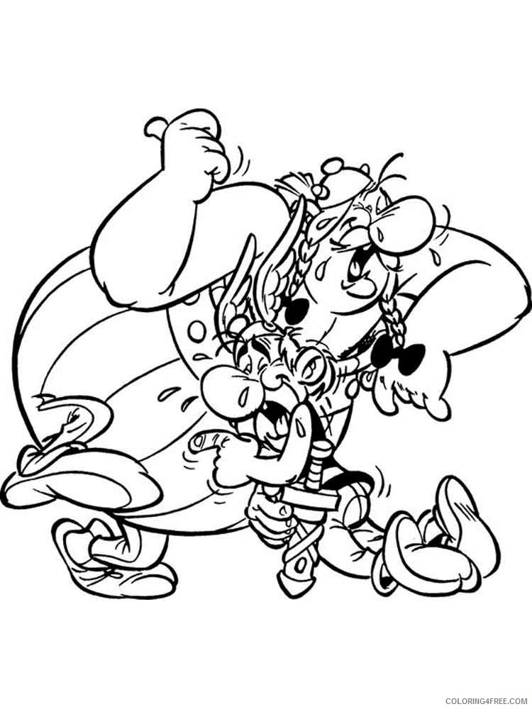 Asterix and Obelix Coloring Pages Cartoons Asterix and Obelix 3 Printable 2020 0677 Coloring4free