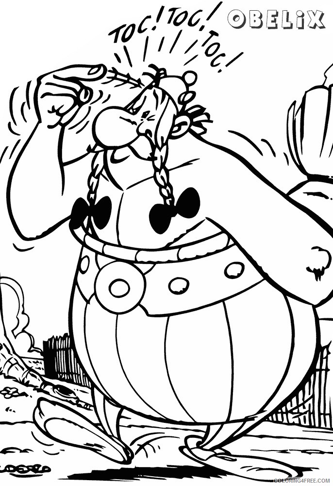 Asterix and Obelix Coloring Pages Cartoons Printable 2020 0651 Coloring4free