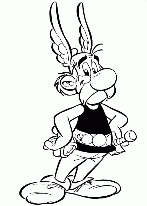 Asterix and Obelix Coloring Pages Cartoons asterix Printable 2020 0683 Coloring4free