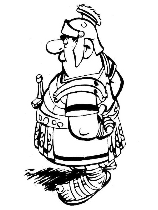 Asterix and Obelix Coloring Pages Cartoons asterix und obelix Printable 2020 0696 Coloring4free