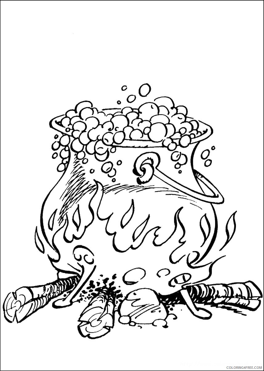 Asterix and Obelix Coloring Pages Cartoons asterix_cl_07 Printable 2020 0656 Coloring4free