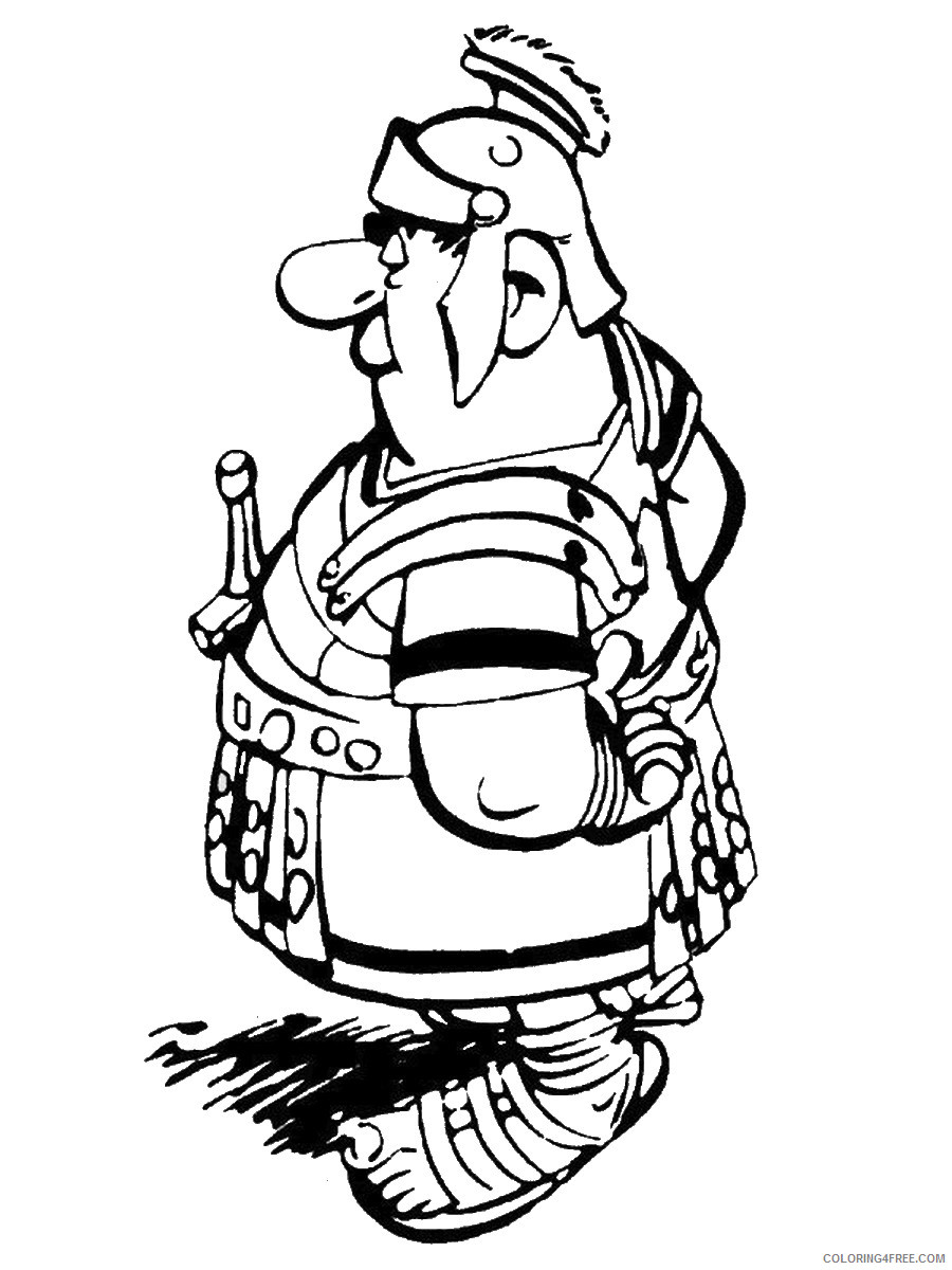 Asterix and Obelix Coloring Pages Cartoons asterix_cl_12 Printable 2020 0660 Coloring4free