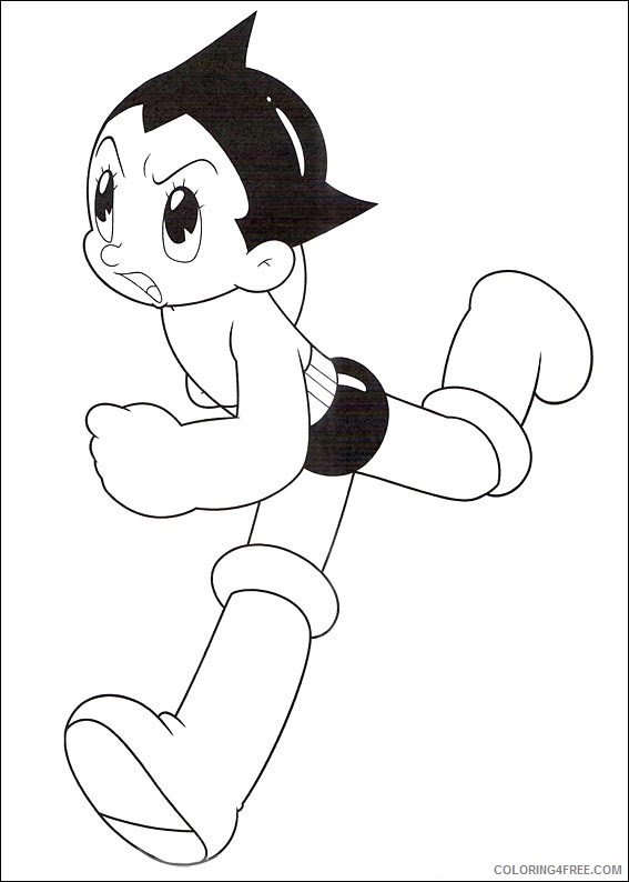 Astro Boy Coloring Pages Cartoons 1533528669_astro boy running a4 Printable 2020 0698 Coloring4free