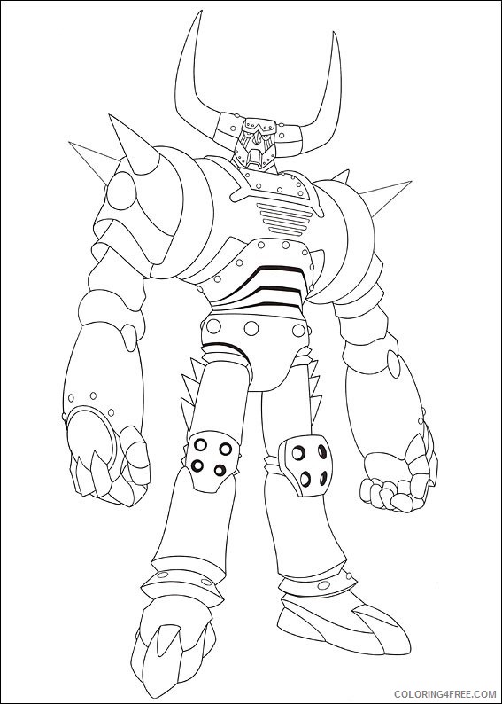 Astro Boy Coloring Pages Cartoons 1533606572_pluto from astro boy a4 Printable 2020 0703 Coloring4free