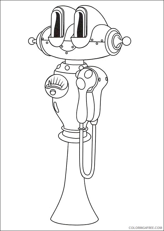 Astro Boy Coloring Pages Cartoons 1533608095_buddy from astro boy a4 Printable 2020 0704 Coloring4free