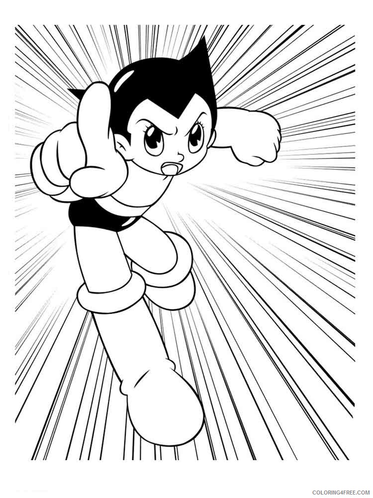 Astro Boy Coloring Pages Cartoons Astro Boy 1 Printable 2020 0721 Coloring4free