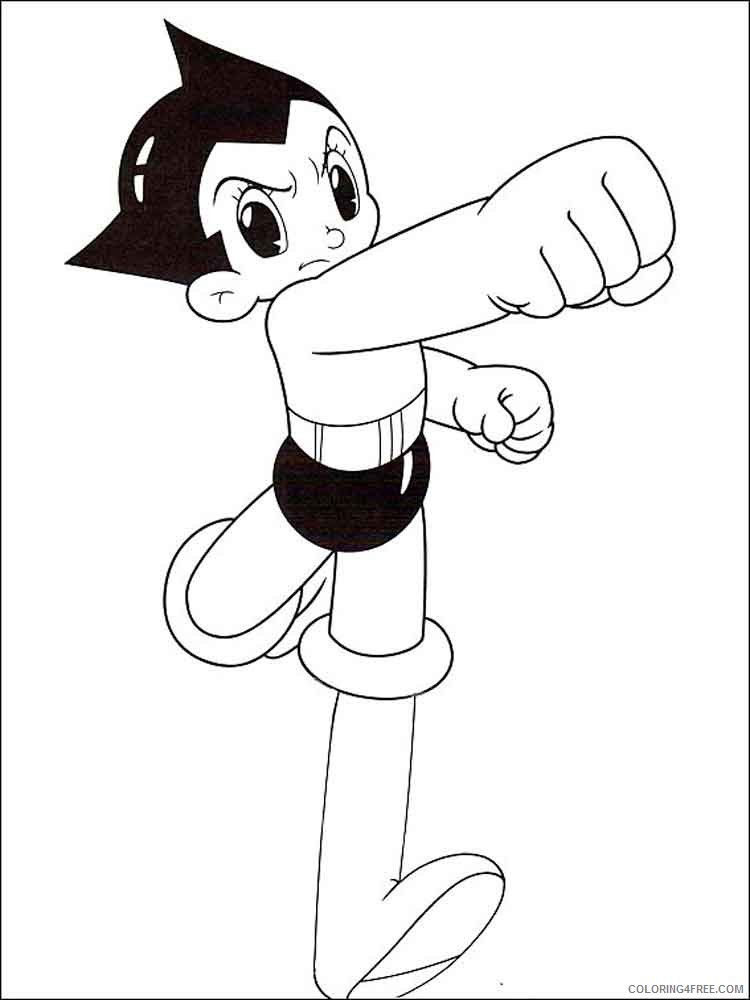 Astro Boy Coloring Pages Cartoons Astro Boy 10 Printable 2020 0722 Coloring4free