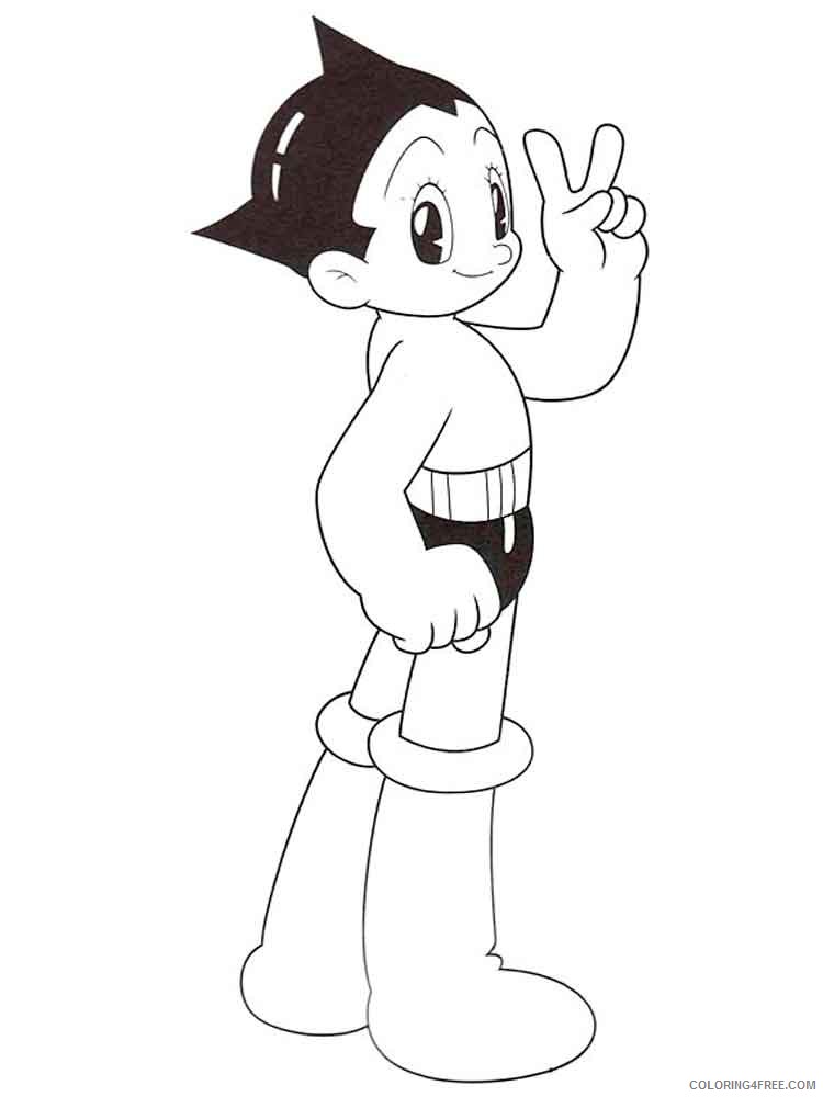 Astro Boy Coloring Pages Cartoons Astro Boy 12 Printable 2020 0724 Coloring4free