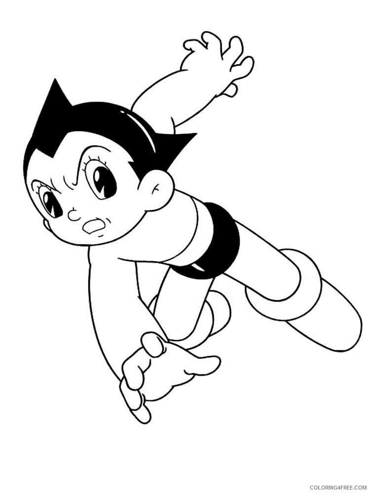 Astro Boy Coloring Pages Cartoons Astro Boy 18 Printable 2020 0726 Coloring4free