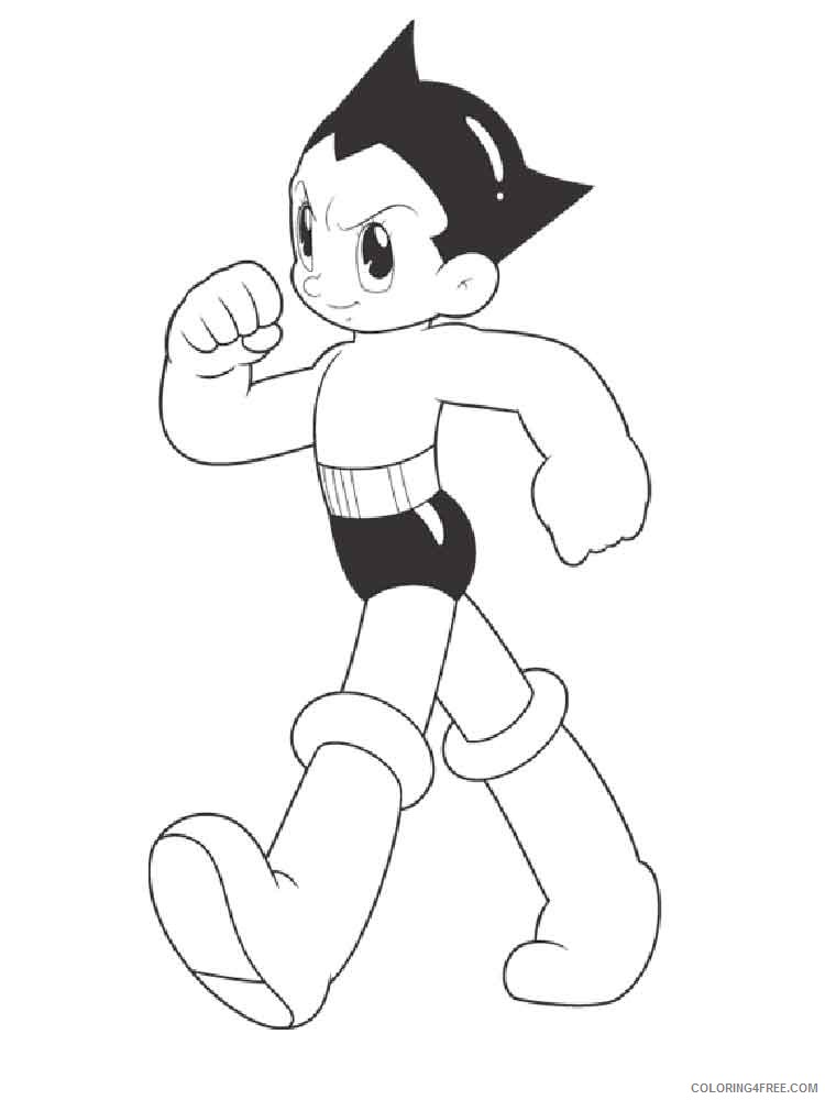 Astro Boy Coloring Pages Cartoons Astro Boy 3 Printable 2020 0728 Coloring4free