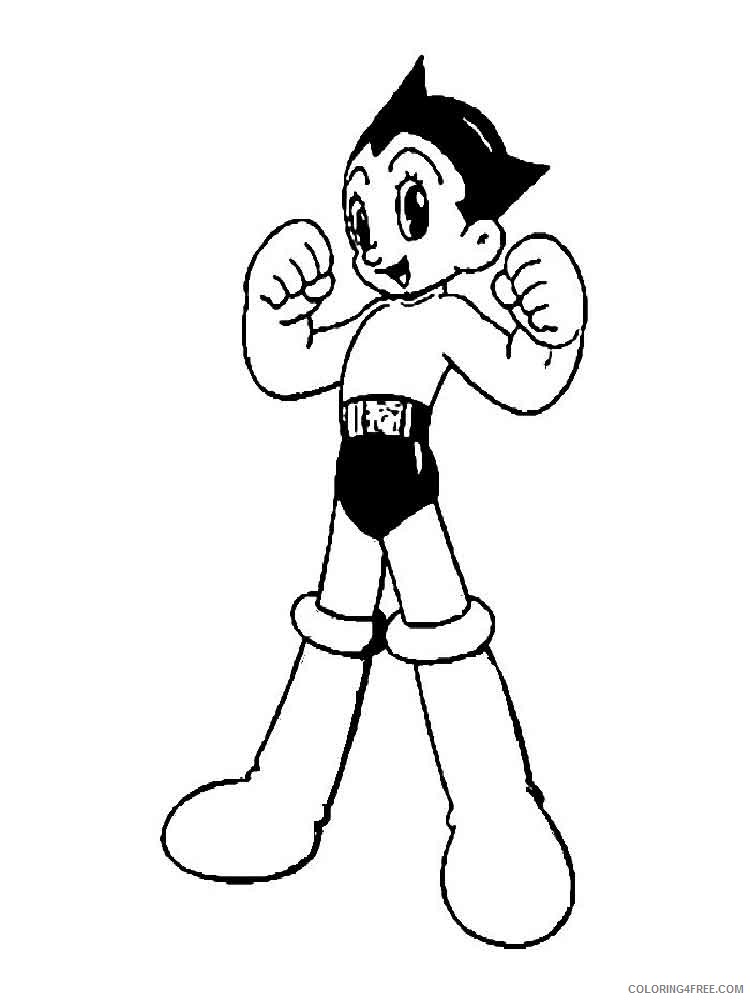 Astro Boy Coloring Pages Cartoons Astro Boy 4 Printable 2020 0729 Coloring4free