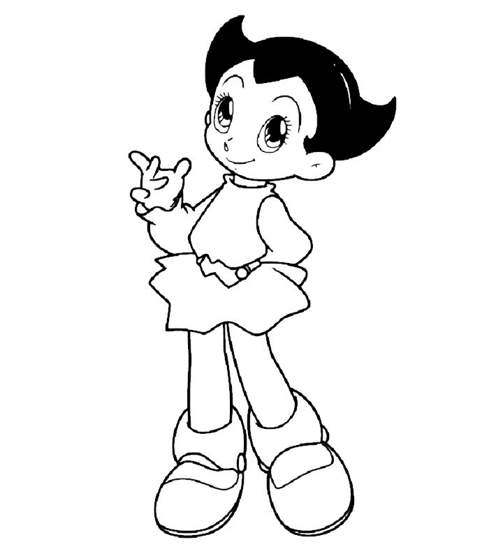 Astro Boy Coloring Pages Cartoons astro boy aUVX6 Printable 2020 0715 Coloring4free