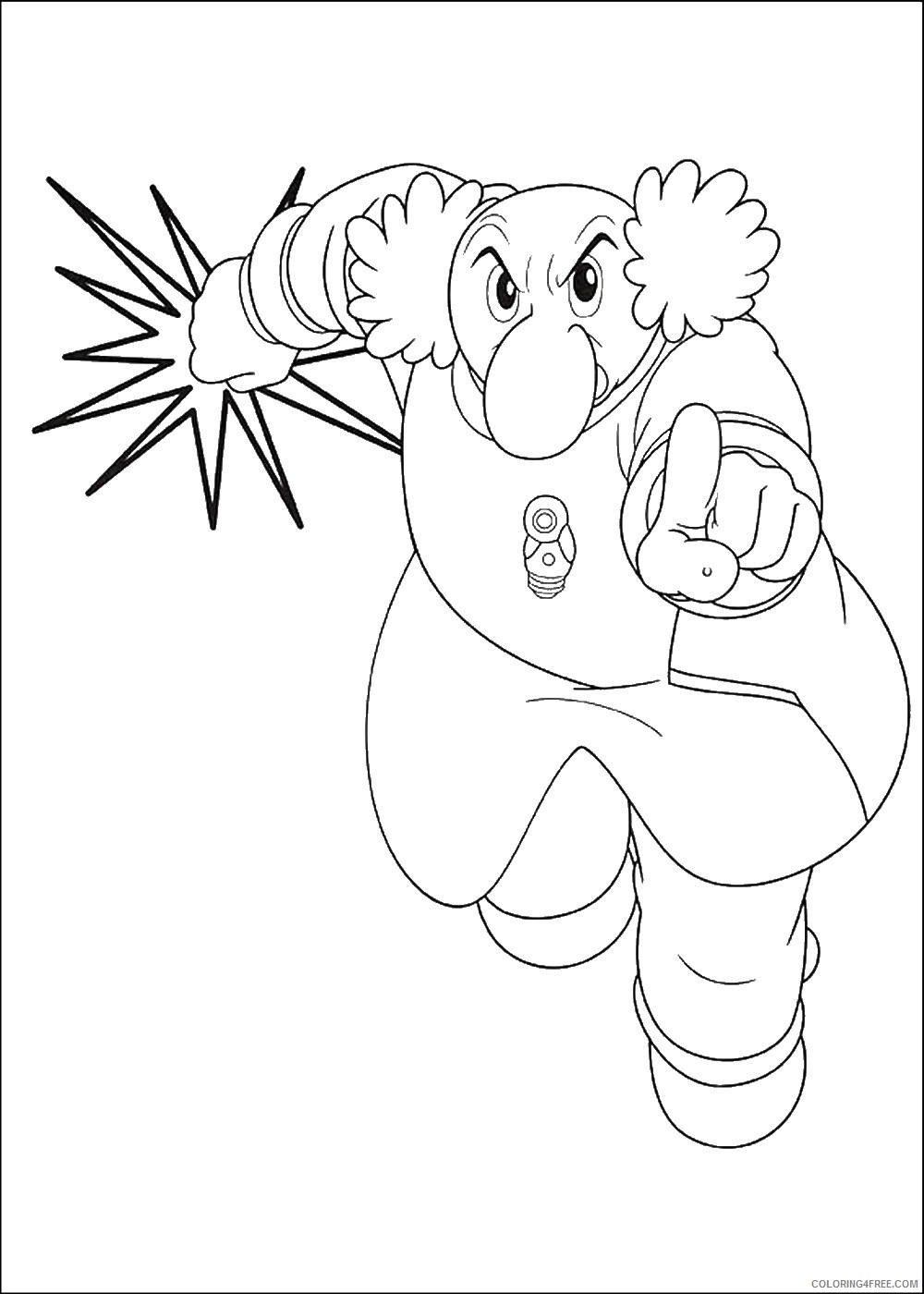 Astro Boy Coloring Pages Cartoons astro_boy_cl_06 Printable 2020 0711 Coloring4free