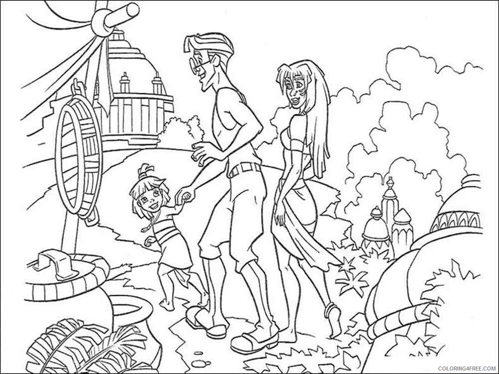 Atlantis Coloring Pages Cartoons atlantis 13 Printable 2020 0797 Coloring4free