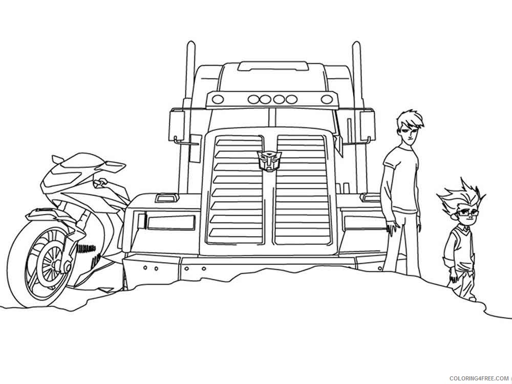 Autobot Coloring Pages Cartoons autobot for boys 23 Printable 2020 0874 Coloring4free