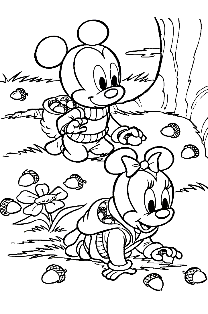 Baby Disney Coloring Pages Cartoons baby disney 0 Printable 2020 0887 Coloring4free