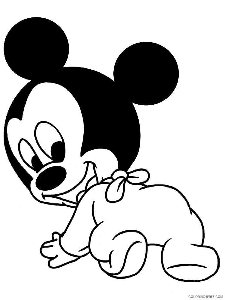 Baby Disney Coloring Pages Cartoons baby disney 18 Printable 2020 0896 Coloring4free
