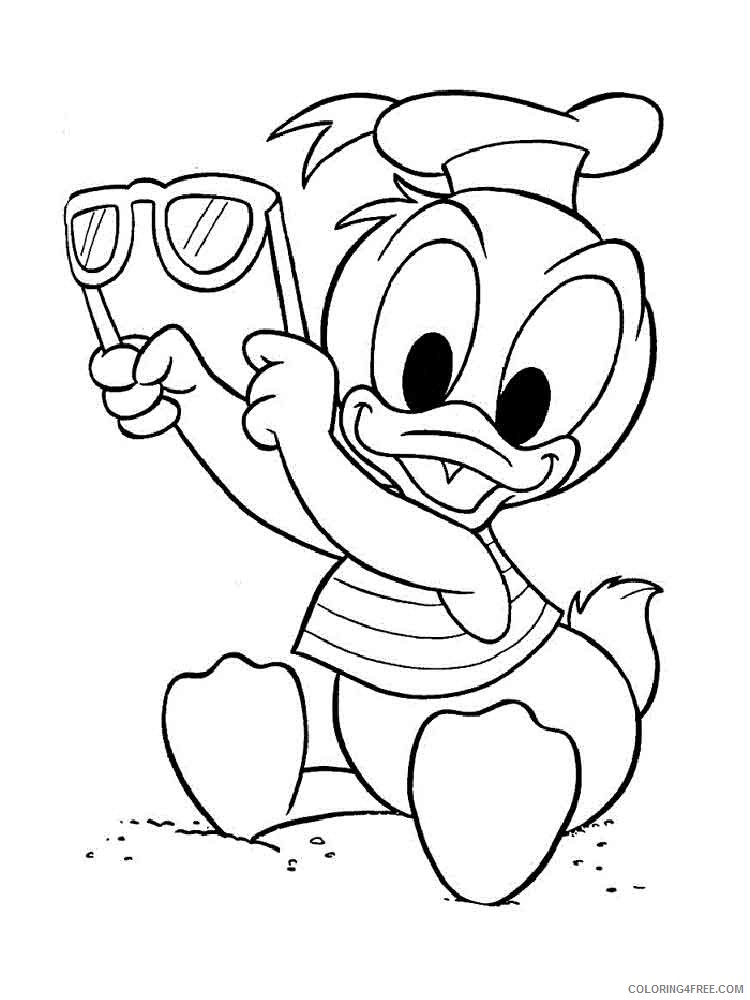 Baby Disney Coloring Pages Cartoons baby disney 2 Printable 2020 0898 Coloring4free