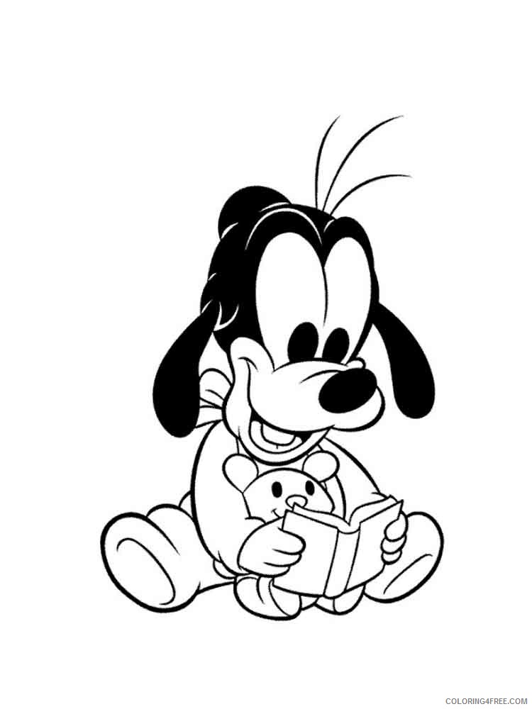 Baby Disney Coloring Pages Cartoons baby disney 25 Printable 2020 0901 Coloring4free